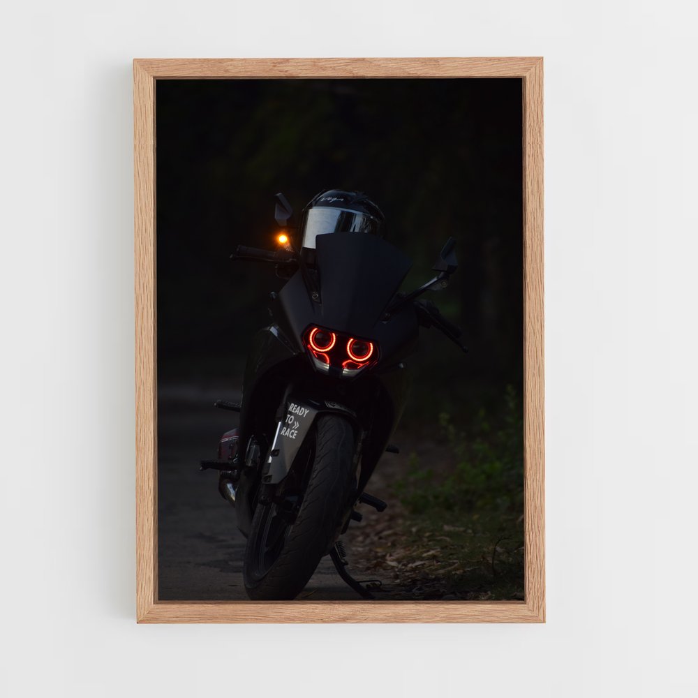 Poster Lumineux Rc 390 – affiche KTM Moto (vue 4)
